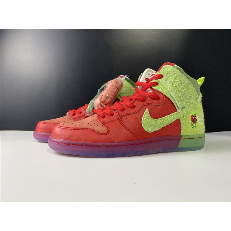 Dunk SB High “Strawberry Cough\" CW7093-600