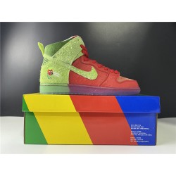 Dunk SB High “Strawberry Cough\" CW7093-600