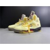 OFF-WHITE x Air Jordan 5 “Sail” (DH8565-100)