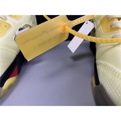 OFF-WHITE x Air Jordan 5 “Sail” (DH8565-100)