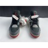 OFF-WHITE x Air Jordan 4 Bred