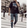 Balenciaga 20FW 24 hours news short sleeve T-shirt