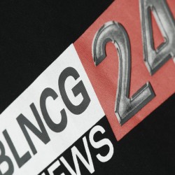 Balenciaga BLCG 20FW 24-hour news short-sleeved T-shirt