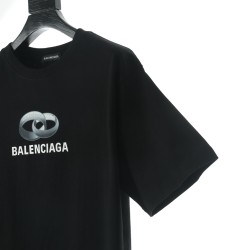 Balenciaga BLCG Love ring round neck short sleeve T-shirt