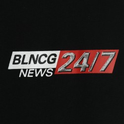 Balenciaga BLCG 20FW 24-hour news short-sleeved T-shirt