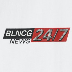 Balenciaga BLCG 20FW 25-hour news short-sleeved T-shirt