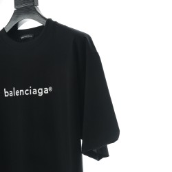 Balenciaga BLCG 21FW Letter R logo printed short sleeve