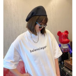 Balenciaga BLCG 22FW Letter R logo printed short sleeve