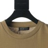 Balenciaga BLCG Crown Wheat Lock Button Print Short Sleeve T-shirt