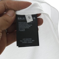 Balenciaga BLCG 22FW Letter R logo printed short sleeve