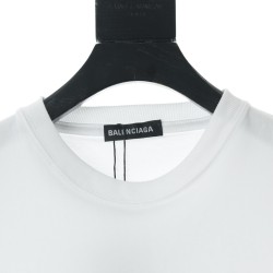 Balenciaga BLCG 22FW Letter R logo printed short sleeve