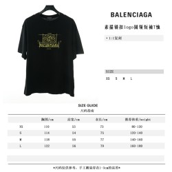 Balenciaga BLCG 20FW crew limited short-sleeved shirt