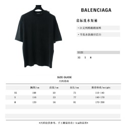 Balenciaga BLCG 2020ss shoulder label wash short sleeve