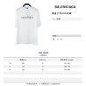 Balenciaga BLCG 20ss short sleeve T-shirt with letters on chest