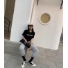 Balenciaga BLCG 20ss short sleeve T-shirt with letters on chest