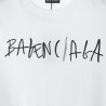 Balenciaga BLCG 20ss hand-painted logo logo printing short sleeve