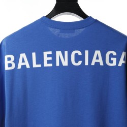 Balenciaga BLCG new back logo short sleeve