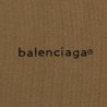 Balenciaga BLCG 20SS small logo wheat short sleeve T-shirt