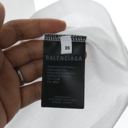 Balenciaga BLCG 20ss hand-painted logo logo printing short sleeve