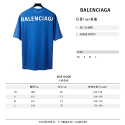 Balenciaga BLCG new back logo short sleeve