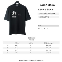 Balenciaga BLCG 20ss short sleeve T-shirt with letters on chest