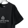 Balenciaga BLCG lock crown wheat ear short os version tee shirt