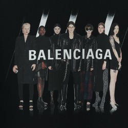 Balenciaga BLCG All-Star Portrait Short Sleeve T-shirt