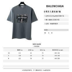 Balenciaga BLCG All-Star Portrait Short Sleeve T-shirt