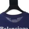 Balenciaga BLCG 20ss classic blue cola short sleeve