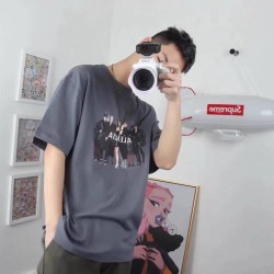 Balenciaga BLCG All-Star Portrait Short Sleeve T-shirt