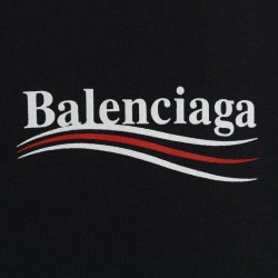 Balenciaga BLCG 20ss classic navy blue cola short sleeve