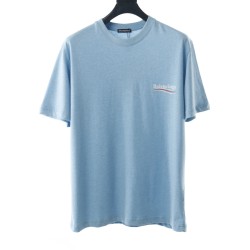 Balenciaga BLCG 20SS Ice Blue Coke Short Sleeve