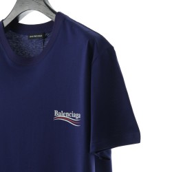 Balenciaga BLCG 20ss classic blue cola short sleeve