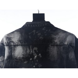 BLCG 19FW Graffiti Washed Denim Jacket