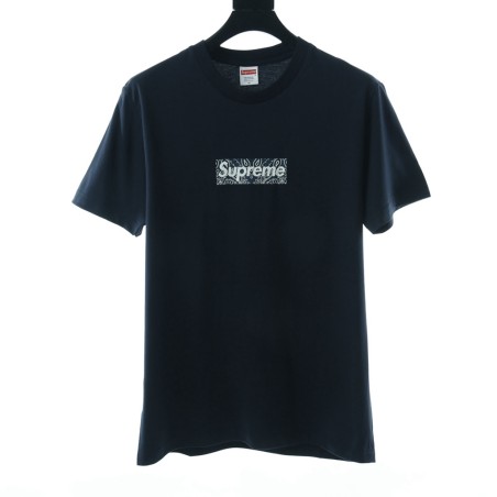 Supreme 19FW Bandana Box Logo Tee?