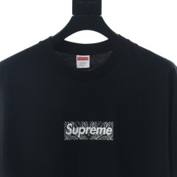 Supreme 19FW Bandana Box Logo Tee?