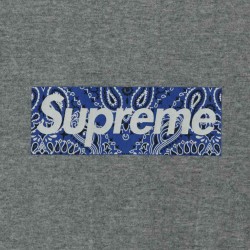 Supreme 19FW Bandana Box Logo Tee