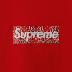 Supreme 19FW Bandana Box Logo Tee