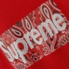 Supreme 19FW Bandana Box Logo Tee