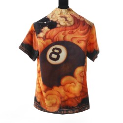 Supreme 19fw Martin Wong8-ball RayonShirt