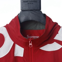 Supreme 19FW Shoulde LOGO Track Jacket Red