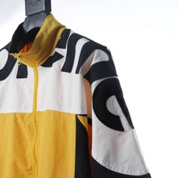 Supreme 19FW Shoulde LOGO Track Jacket Yellow