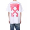 OFF WHITE 20FW Pink Arrow Short Sleeve T-Shirt