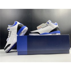 Fragment x Air Jordan 3 White/Royal Blue