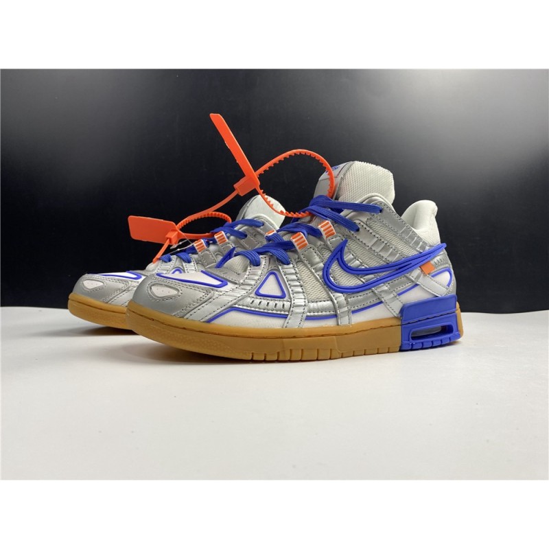 OFF-WHITE x Nike Air Rubber Dunk \"University Blue\"