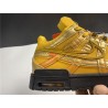 OFF-WHITE x Nike Air Rubber Dunk \"University Gold\"