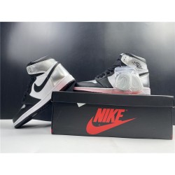 Air Jordan 1 High OG WMNS  Silver Toe CD0461-001)