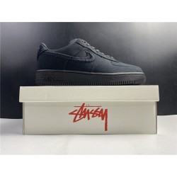 Stussy x Nike Air Force 1 Low  Black (CZ9084-001)