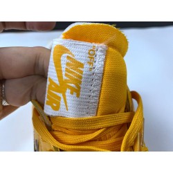 Off-White x Nike Air Force 1 “University Gold” DD1876-700