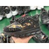 V*ERSACE CHAIN REACTION SNEAKERS BLACK